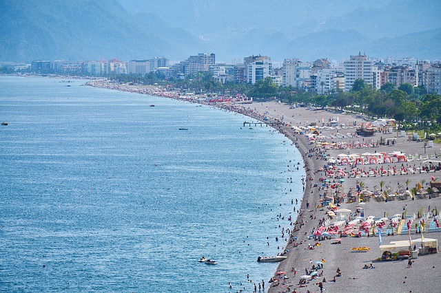 Antalya Beach in Turkey