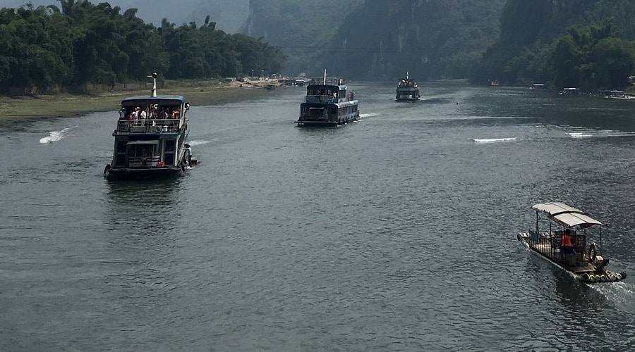 Li River Cruise in Guilin of China