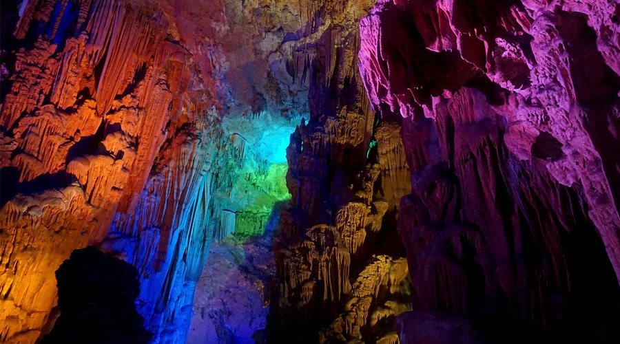 Reed Flute Cave in Guilin