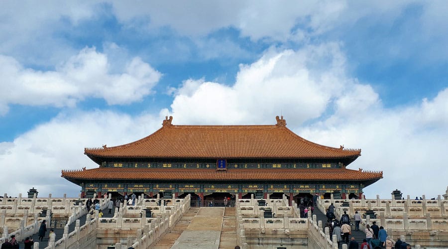 forbidden city in Beijing