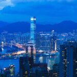 Victoria Peak View at Night