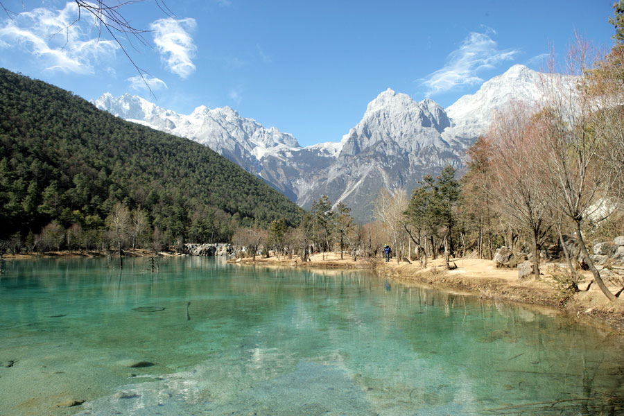 The Jade Dragon Snow Mountain Scenery