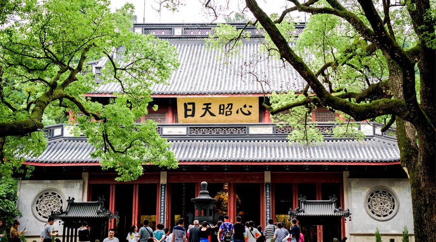 The Yue Fei Temple in Hangzhou