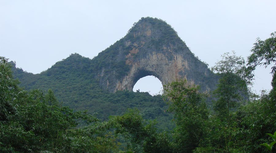 Moon Hill in Yangshuo