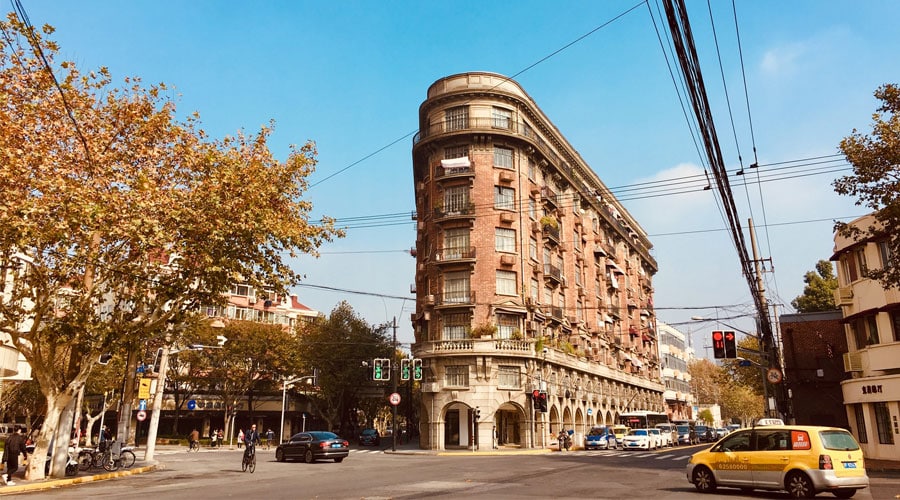 Wukang Road in Shanghai