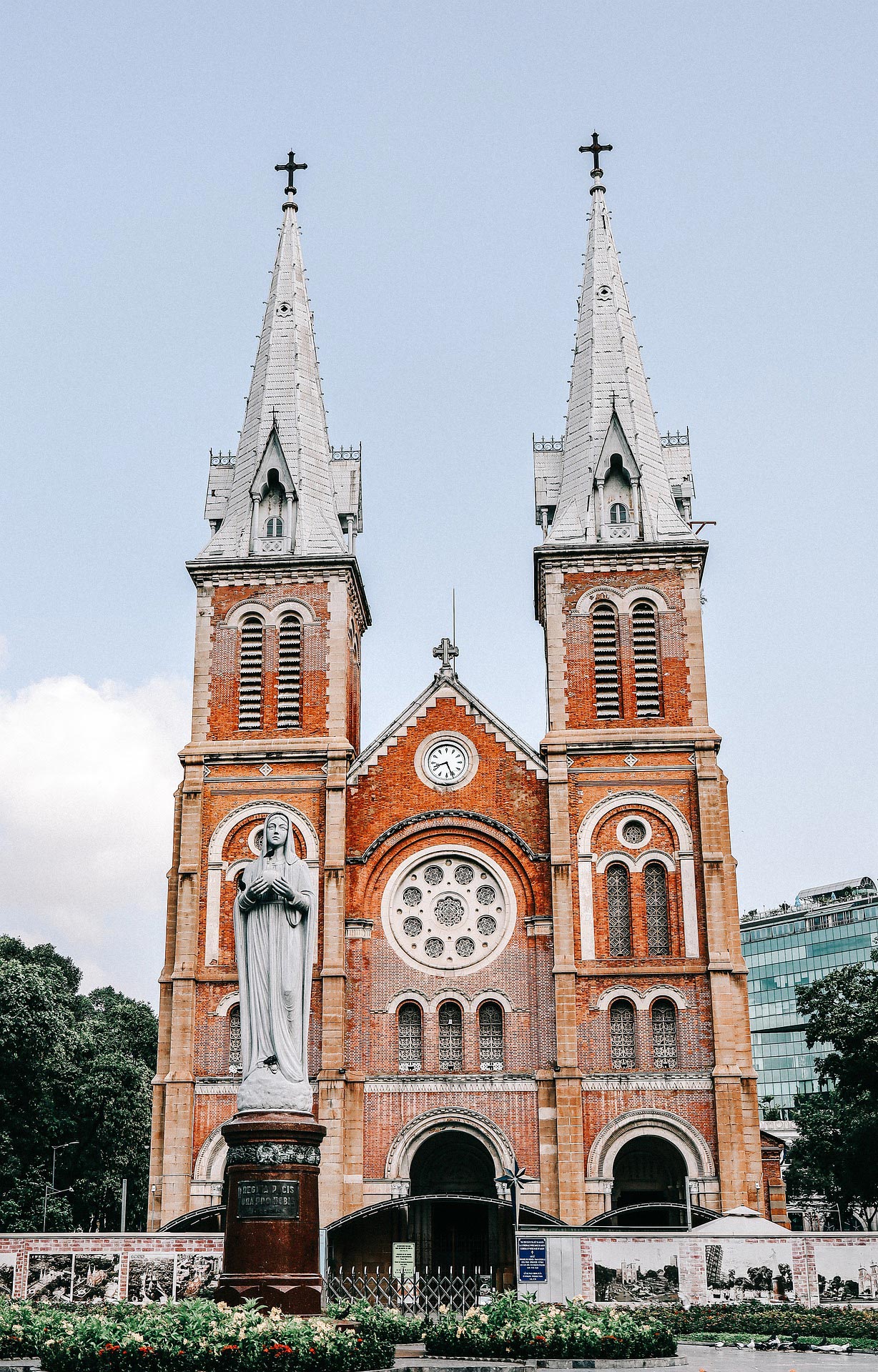 Notre Dame Cathedral Basilica in Saigon