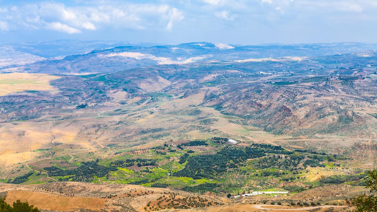 Mount Nebo in Jordan