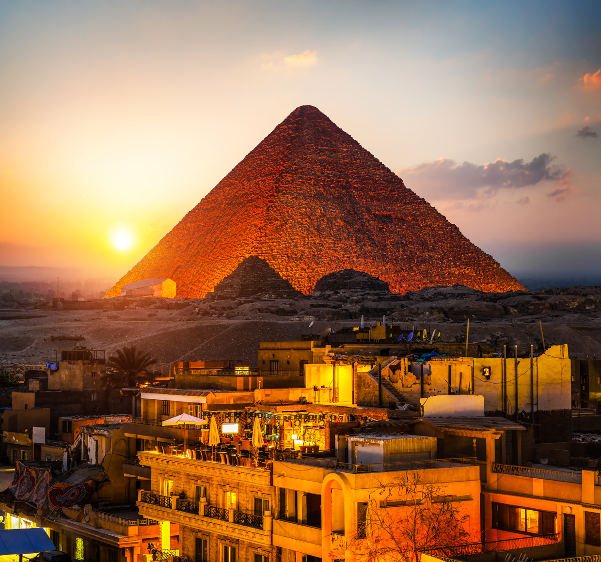 Pyramid of Giza in Egypt