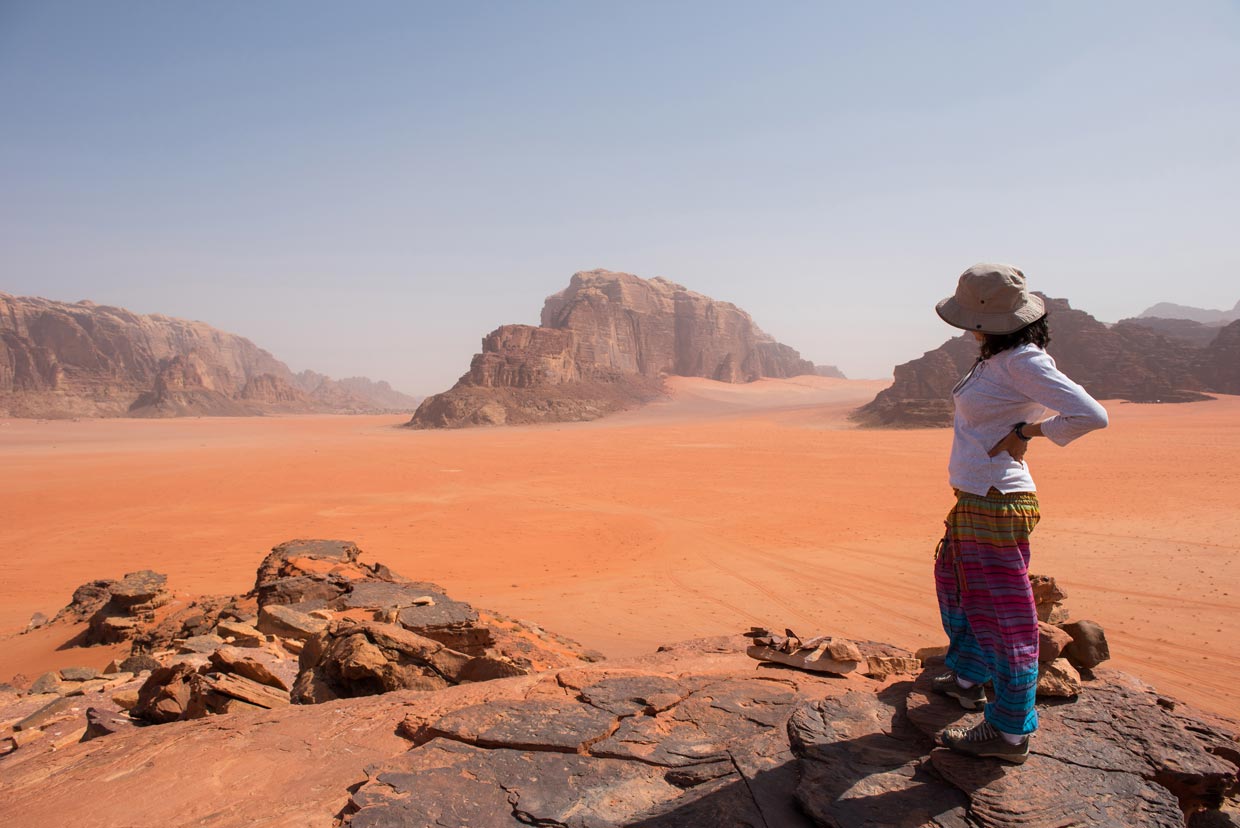 Wadi Rum in Jordan