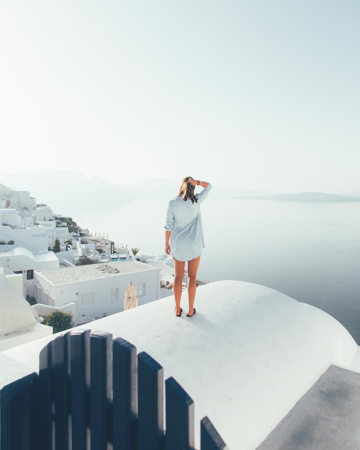 Santorini in Greece