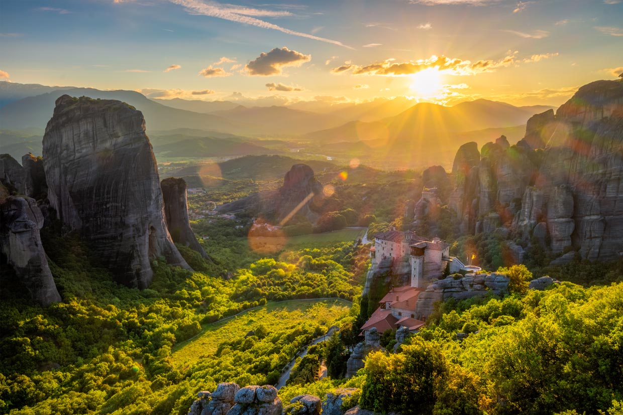 Meteora in Greece