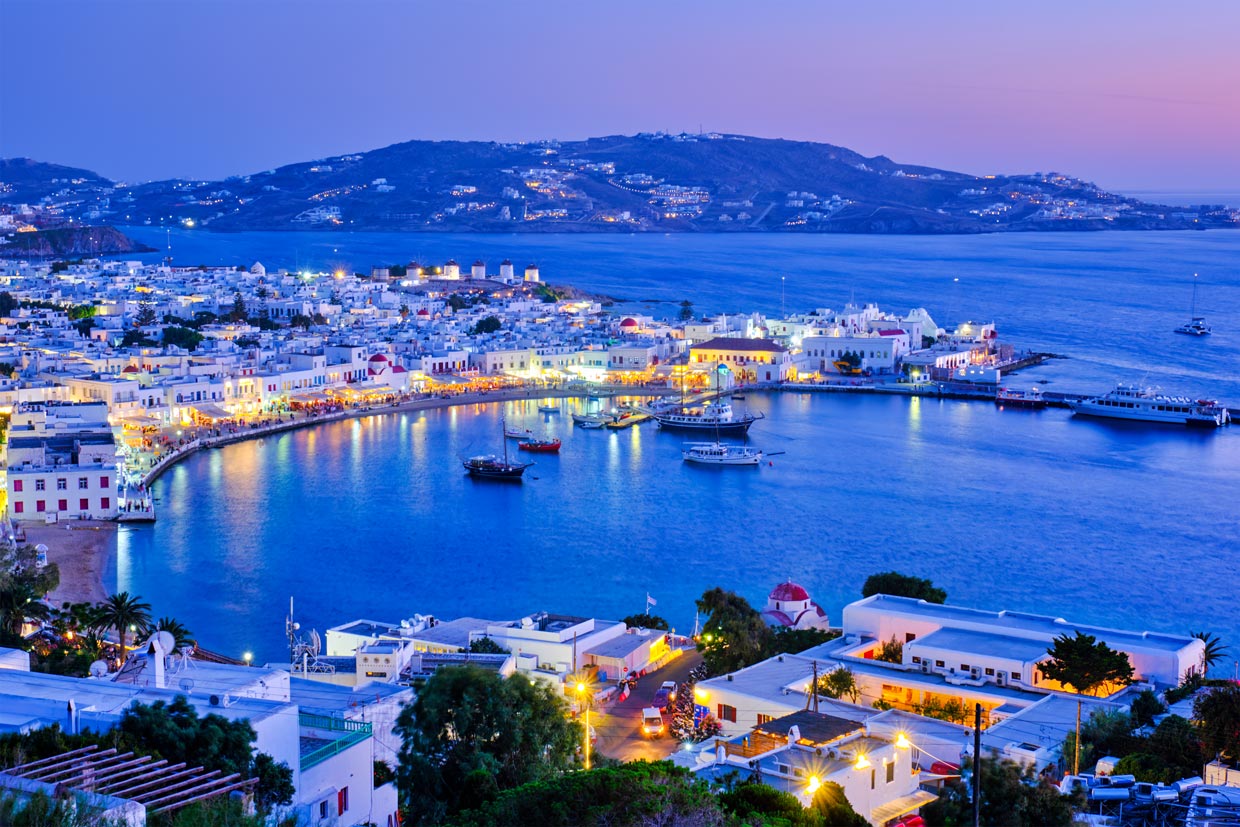 Mykonos in Greece