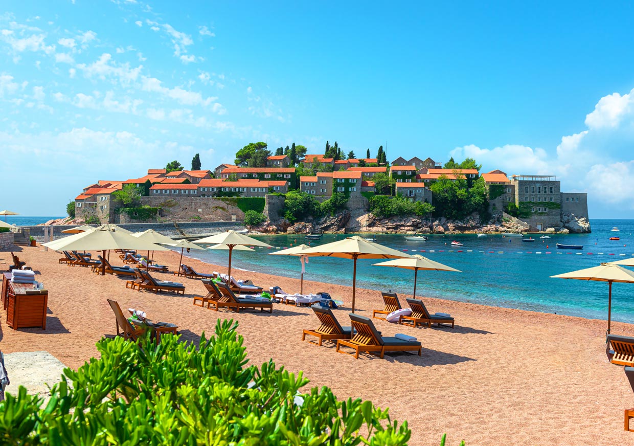 Sveti Stefan in Montenegro