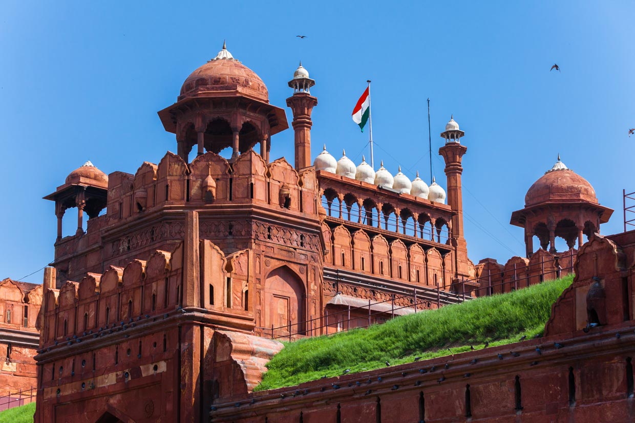 The Red fort in India