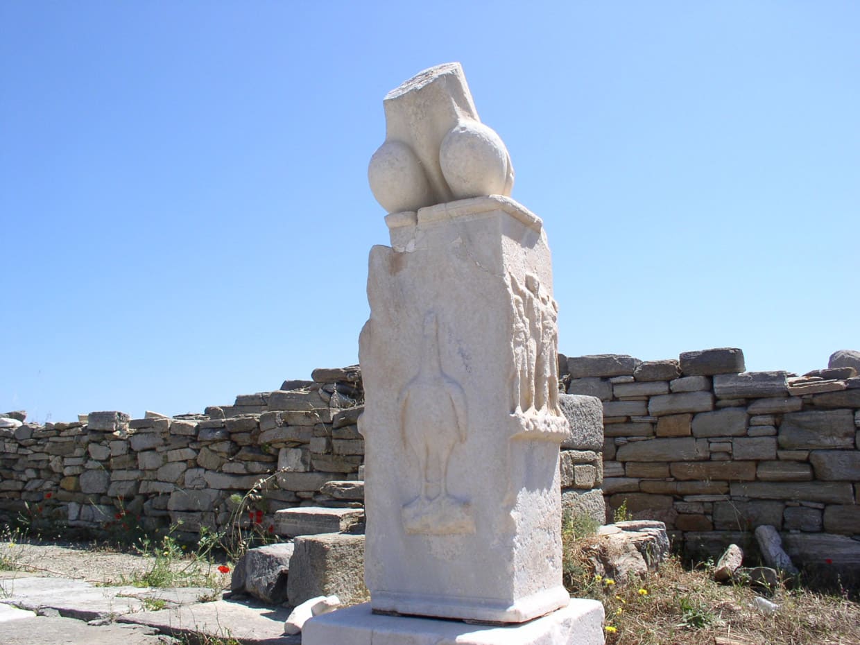 Delos in Greece