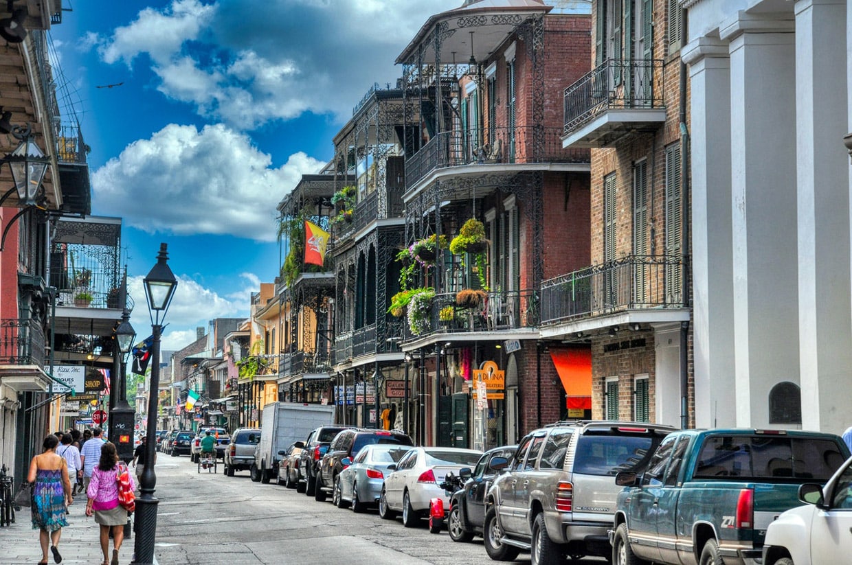 French Quarter in New Orleans