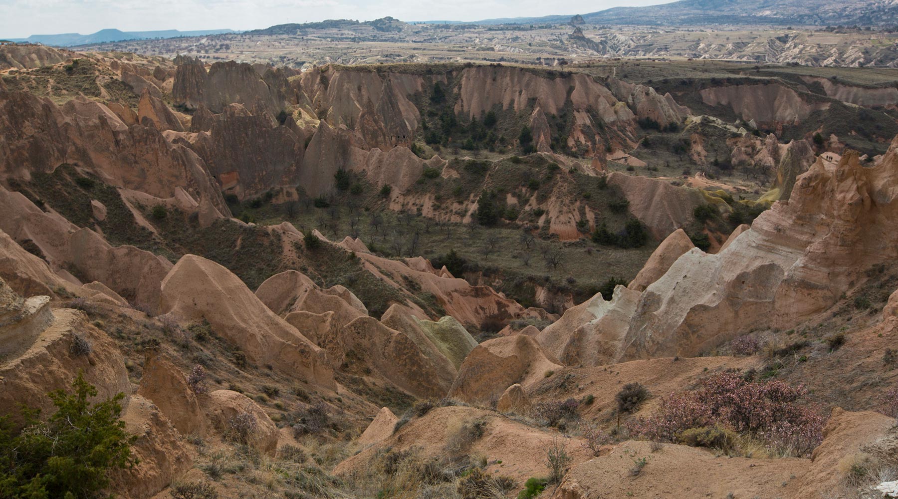 Red Valley and Rose Valley