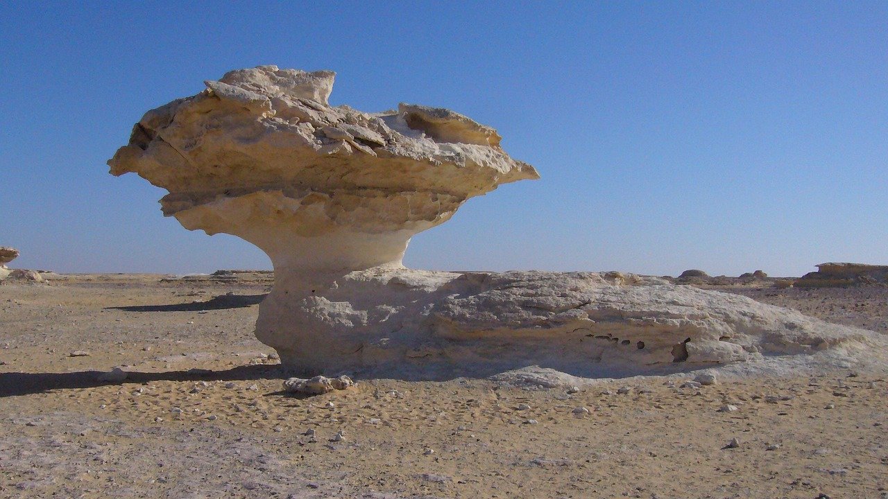 White Desert in Egypt