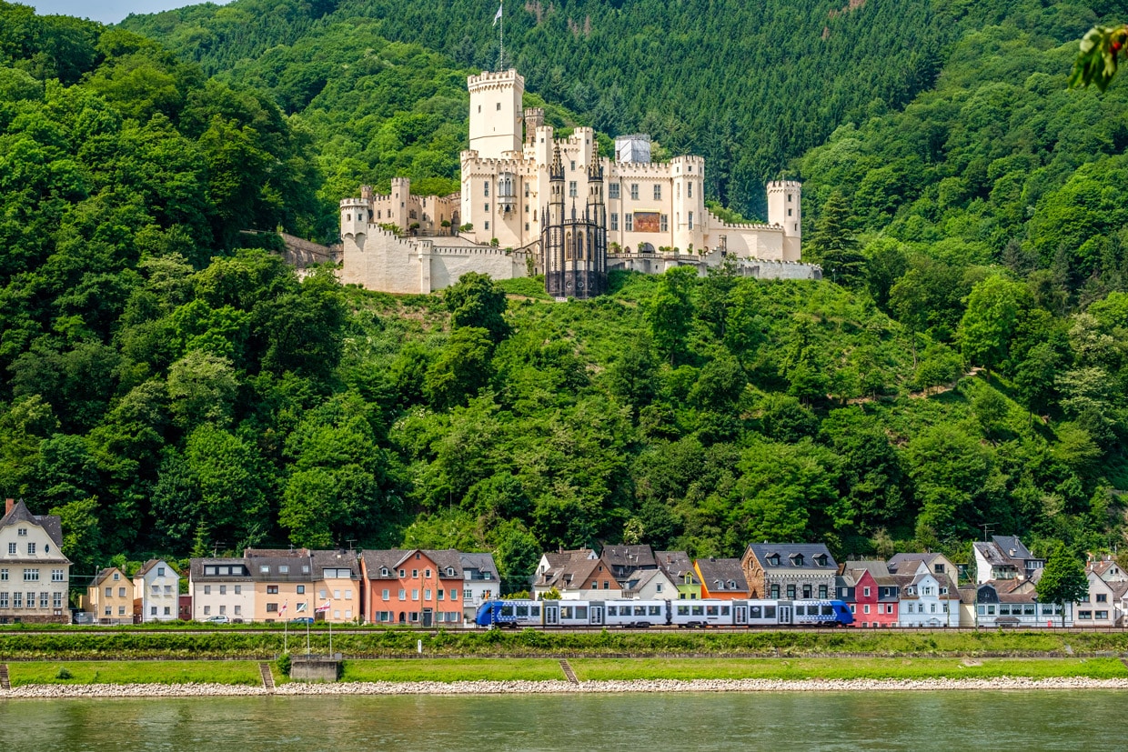 Train in Rhine George